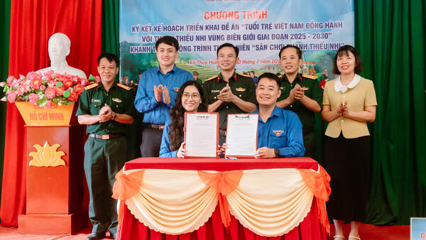 HẢI PHÒNG VÀ LẠNG SƠN KÝ KẾT PHỐI HỢP TRIỂN KHAI ĐỀ ÁN “TUỔI TRẺ VIỆT NAM ĐỒNG HÀNH VỚI THANH THIẾU NHI VÙNG BIÊN GIỚI GIAI ĐOẠN 2025 - 2030”