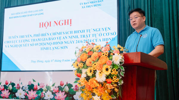 HỘI NGHỊ TUYÊN TRUYỀN CHÍNH SÁCH BHXH TỰ NGUYỆN, BHYT VÀ TRIỂN KHAI CHÍNH SÁCH HỖ TRỢ MỨC ĐÓNG BHXH